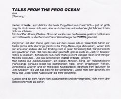 © Tales from the Prog Ocean, 1999