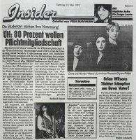 © Tageszeitung „Kronen Zeitung“, vom 18.5.1991