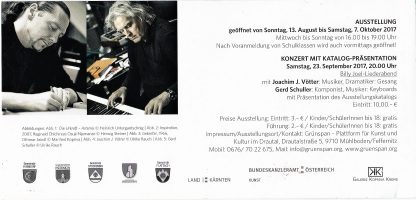 Flyer © Kulturverein Grünspan, Margot Fassler