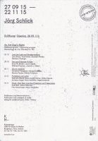 Flyer © KM – Künstlerhaus Graz, Halle für Kunst & Medien