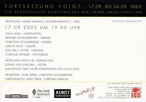 Flyer © Intro Graz Spection