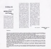 © Paperlate Magazine, May 1999