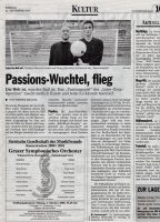 © Tageszeitung „Kleine Zeitung“, vom 22.9.2000