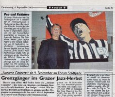 © Tageszeitung „Kronen Zeitung“, vom 4.9.2003