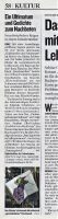 © Tageszeitung „Kleine Zeitung“, vom 4.9.2007