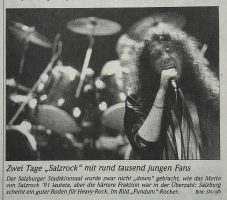 © Tageszeitung Salzburger Nachrichten, vom 14.10.1991